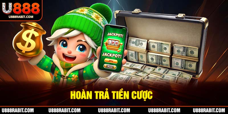 U888 hoàn trả tiền cược cực sốc